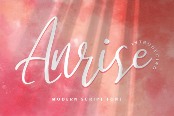 Anrise: The Script Font That Elevates Small Business Branding