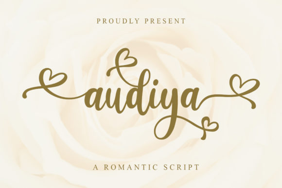 Audiya: The Playful Script Font for Handmade Brands