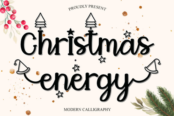 Boost Holiday Campaigns with the Christmas Energy Typeface
