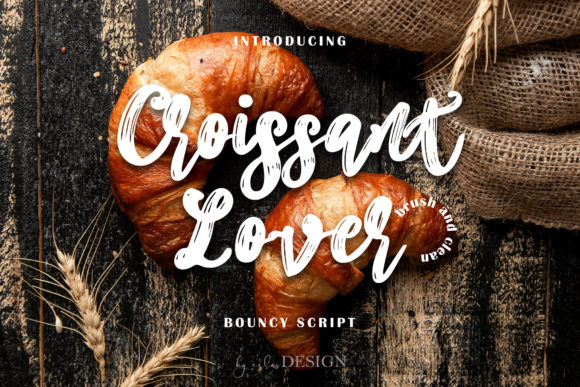 Croissant Lover: A Versatile Script Font for Small Business Branding