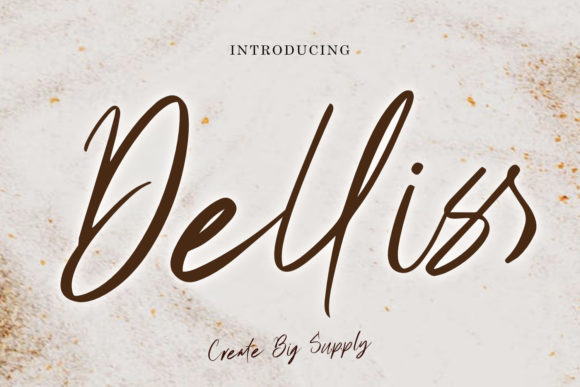 Delliss Font Review: Elevating Web Design with Elegant Script