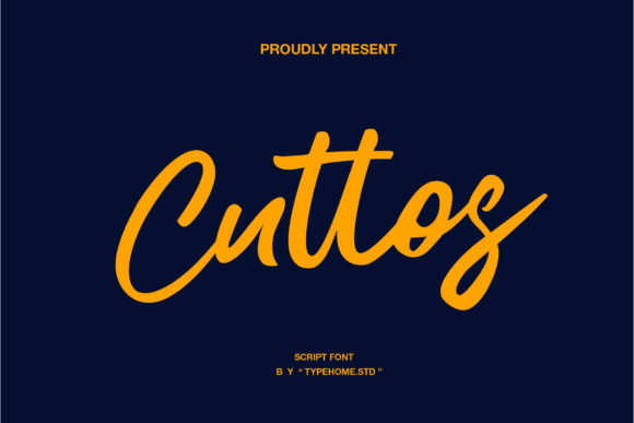 Elevate Your Campaigns with the Cuttos Script Typeface