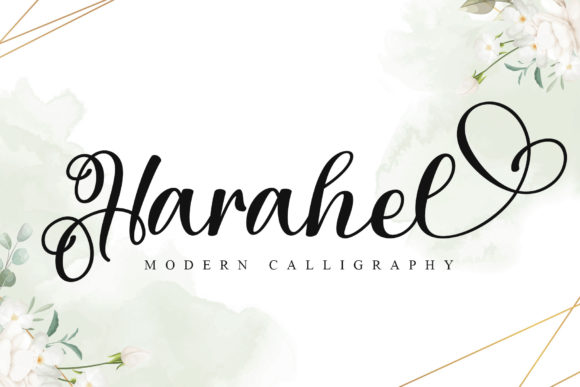 Harahel: A Versatile Script Font for Dynamic Campaigns