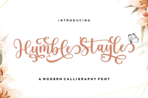 Humble Stayle: A Refined Script Typeface for Editorial Design