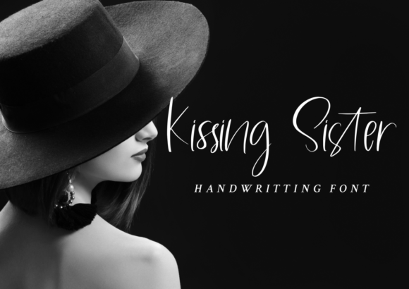 Kissing Sister: A Refined Script Font for Elegant Branding
