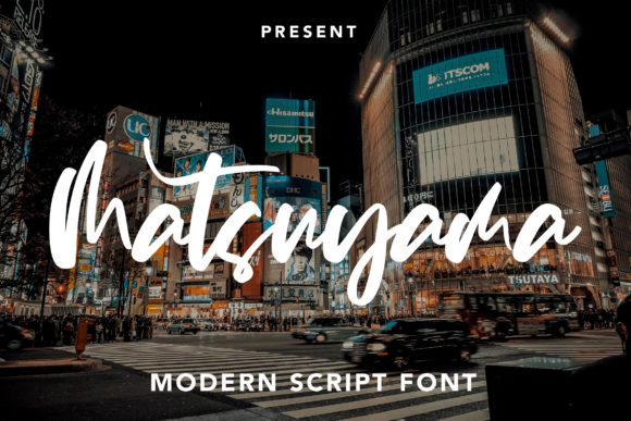 Matsuyama Font: A Trendy Script for Handmade Brands