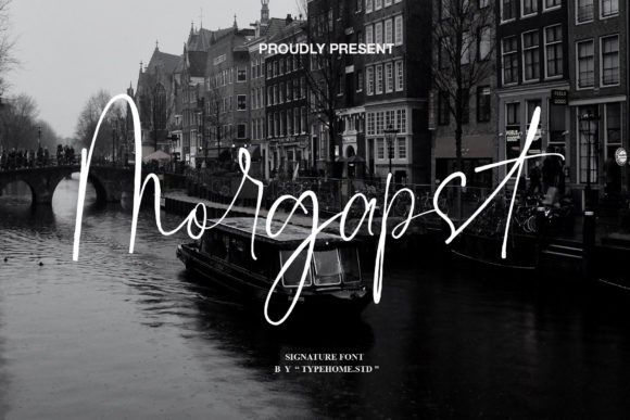 Morgapst: A Relaxed Script Font for Modern Web Design