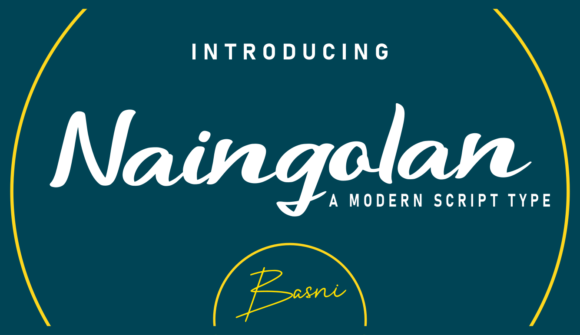 Naingolan Font Review: A Flowing Script for Modern Brands
