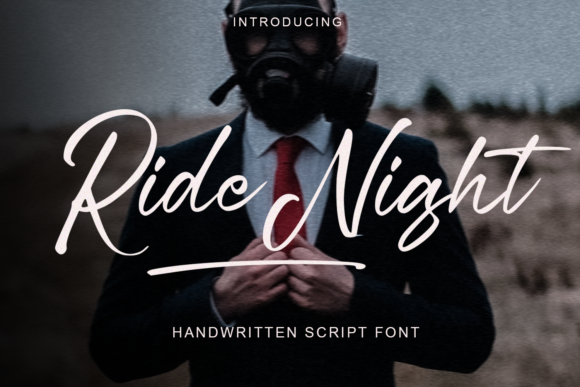 Ride Night: The Script Font That Elevates Campaign Visuals