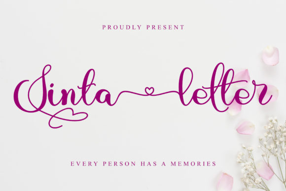 Sinta Letter: A Refined Script Typeface for Editorial Design