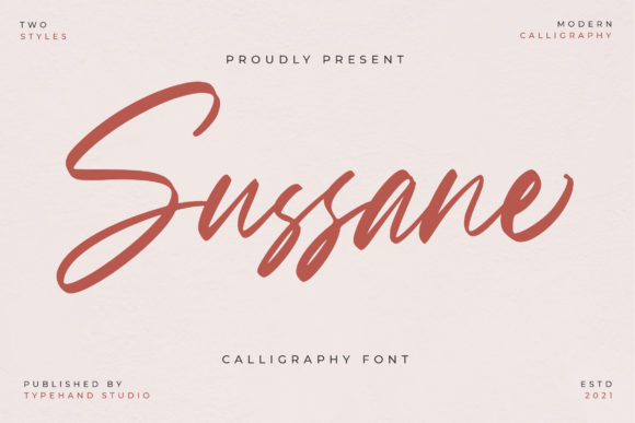 Susanne: A Versatile Script Typeface for Modern Web Design