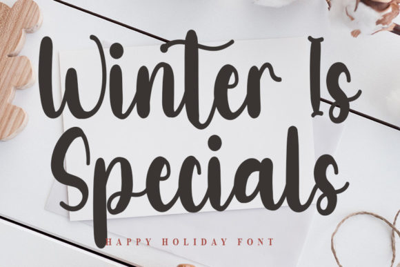 Winter is Special: A Script Font for Memorable Branding